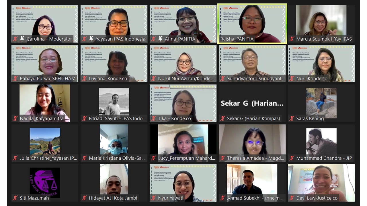 Diskusi Publik Pemberitaan Media tentang Kekeraan Seksual 1