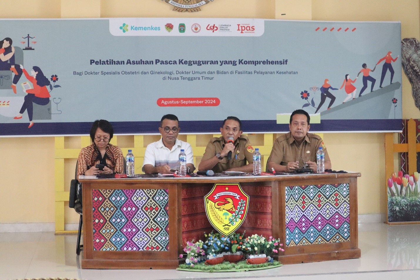 Khususnya di NTT, kondisi geografi dan kurang meratanya pelayanan kesehatan masih 