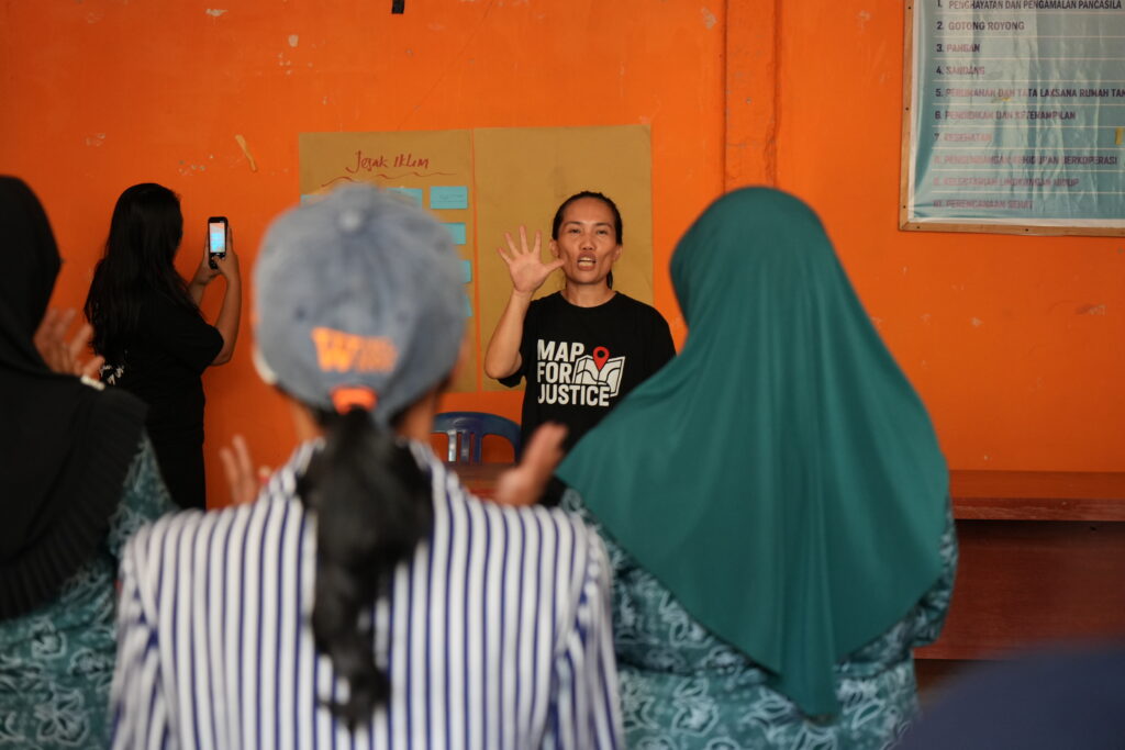A group of women work together in a workshop.
